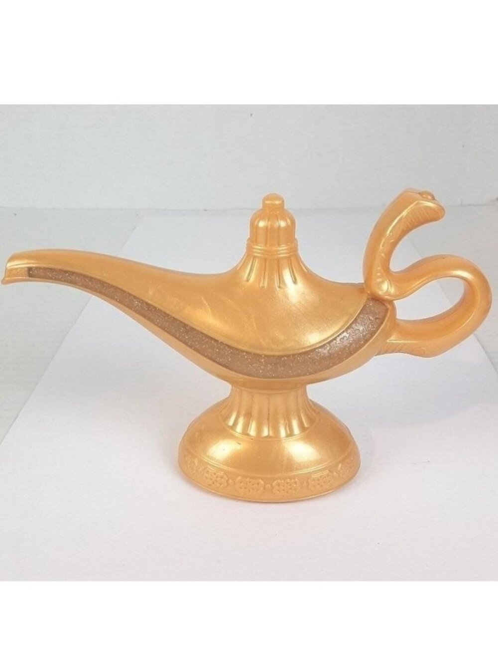 DISNEY "Aladdin" Will Smith Talking & Moving Magic Genie Lamp Toy Jakks Works